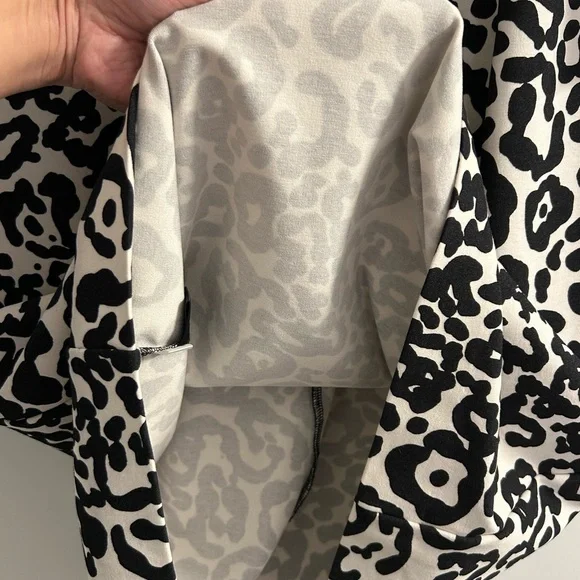 Ann Taylor 3/4 Length Sleeve Animal Print Dress Size 12 - Picture 4 of 14